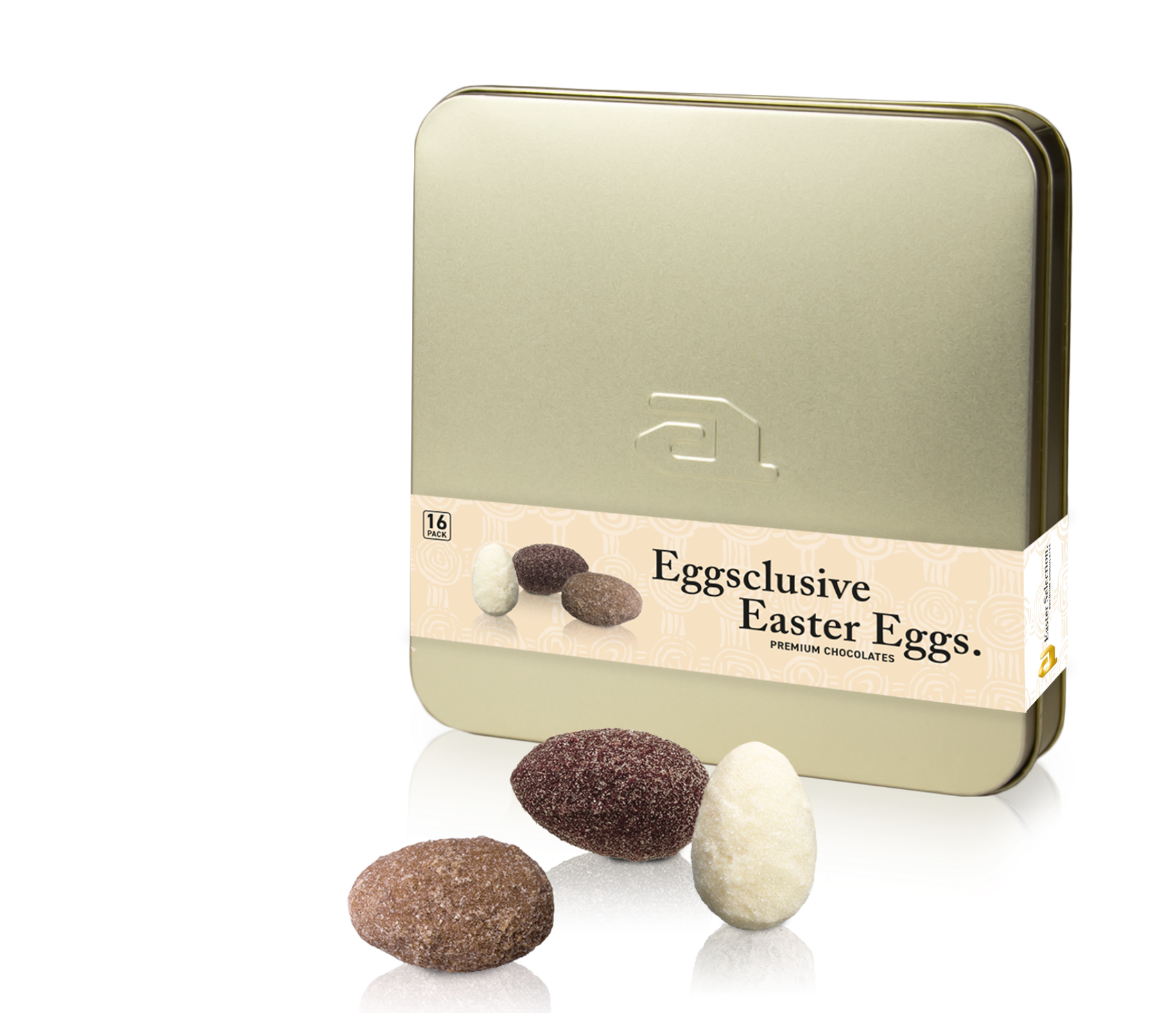 16-pack goldbox Eggsclusive Easter eggs