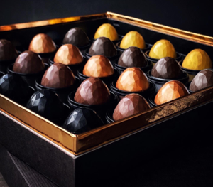 Luxurious pralines galaxy selection
