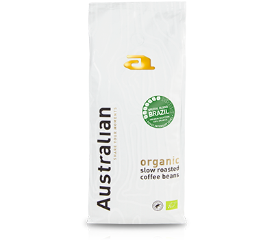 Coffee beans Brazil 1.000 gram RFA organic