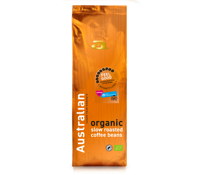 Coffee beans Feel Good 750 gram RFA organic