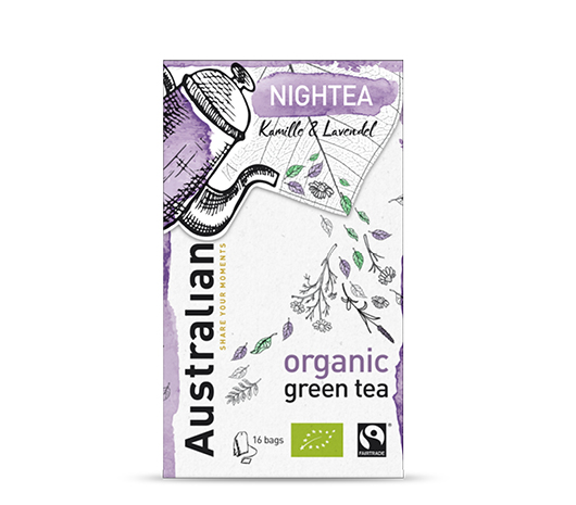 Green tea Nightea 16 x 1,6 gram fairtrade organic