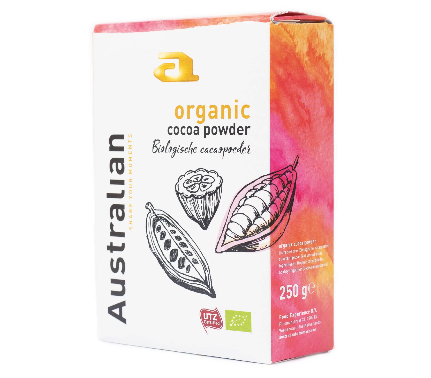 Cocoa powder UTZ organic 250 gram